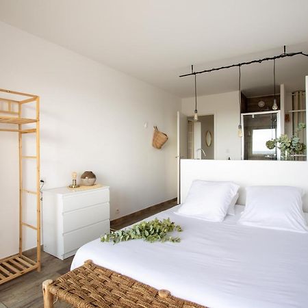 Agréable appartement avec vue mer et Parking Antibes Esterno foto